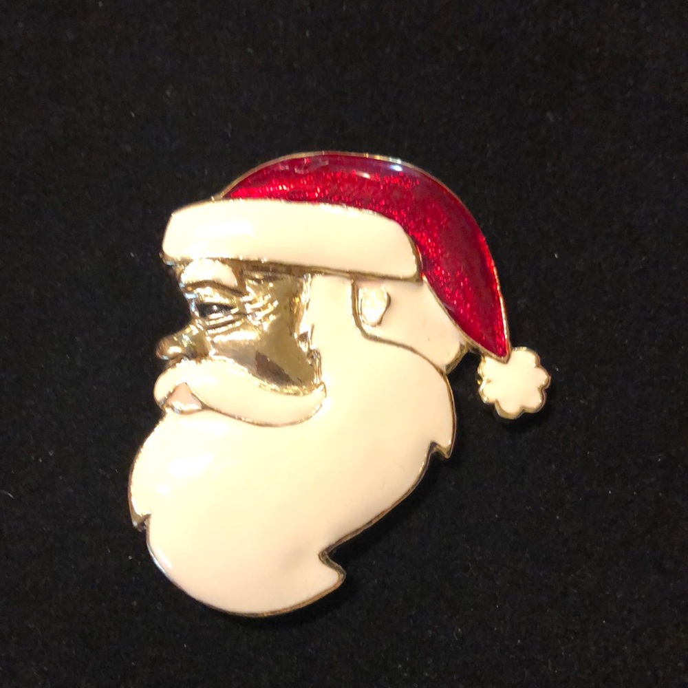 Santa Brooch